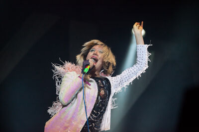 Yeah Yeah Yeahs @ Dour 2013, picture 2, photographed by Dorien Goetschalckx - FrontView Magazine