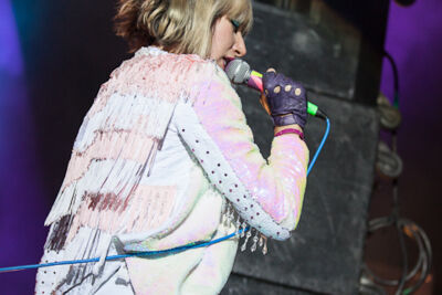 Yeah Yeah Yeahs @ Dour 2013, picture 6, photographed by Dorien Goetschalckx - FrontView Magazine
