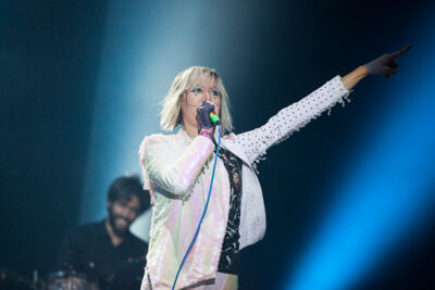 Yeah Yeah Yeahs @ Dour 2013, picture 22, photographed by Dorien Goetschalckx - FrontView Magazine