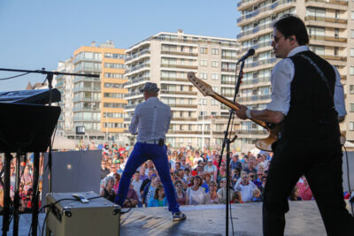 Wim Leys & @ Fundum Vlaanderen Zingt - De Panne, picture 2, photographed by Gino Verhulst - FrontView Magazine