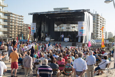 Wim Leys & @ Fundum Vlaanderen Zingt - De Panne, picture 3, photographed by Gino Verhulst - FrontView Magazine