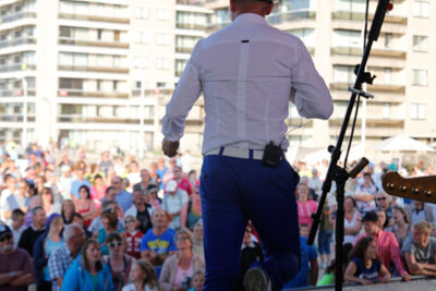 Wim Leys & @ Fundum Vlaanderen Zingt - De Panne, picture 11, photographed by Gino Verhulst - FrontView Magazine