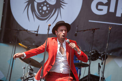 Antwerp Gipsy-Ska Orchestra @ Dour 2013, picture 1, photographed by Dorien Goetschalckx - FrontView Magazine
