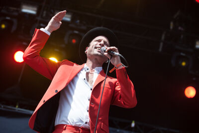 Antwerp Gipsy-Ska Orchestra @ Dour 2013, picture 5, photographed by Dorien Goetschalckx - FrontView Magazine