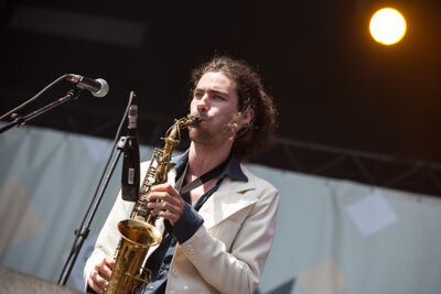 Antwerp Gipsy-Ska Orchestra @ Dour 2013, picture 11, photographed by Dorien Goetschalckx - FrontView Magazine