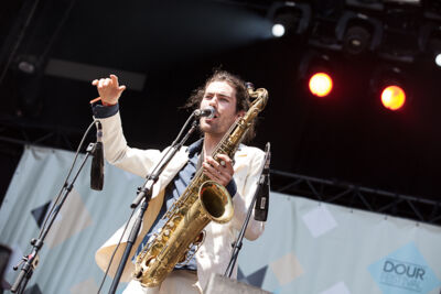 Antwerp Gipsy-Ska Orchestra @ Dour 2013, picture 14, photographed by Dorien Goetschalckx - FrontView Magazine