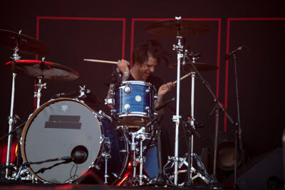 Danko Jones @ Dour 2013, picture 12, photographed by Dorien Goetschalckx - FrontView Magazine