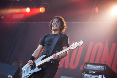 Danko Jones @ Dour 2013, picture 15, photographed by Dorien Goetschalckx - FrontView Magazine