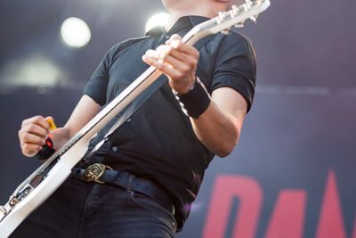 Danko Jones @ Dour 2013, picture 19, photographed by Dorien Goetschalckx - FrontView Magazine