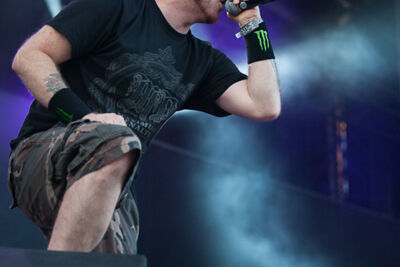 Hatebreed @ Dour 2013, foto 12, foto's door Dorien Goetschalckx - FrontView Magazine
