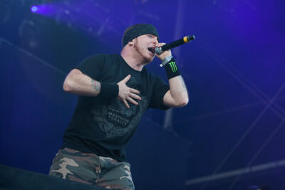 Hatebreed @ Dour 2013, foto 28, foto's door Dorien Goetschalckx - FrontView Magazine