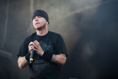 Hatebreed @ Dour 2013, foto 41, foto's door Dorien Goetschalckx - FrontView Magazine