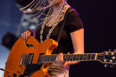 Hiatus Kaiyote @ Dour 2013, picture 3, photographed by Dorien Goetschalckx - FrontView Magazine