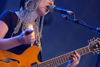 Hiatus Kaiyote @ Dour 2013, picture 7, photographed by Dorien Goetschalckx - FrontView Magazine