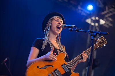 Hiatus Kaiyote @ Dour 2013, picture 8, photographed by Dorien Goetschalckx - FrontView Magazine