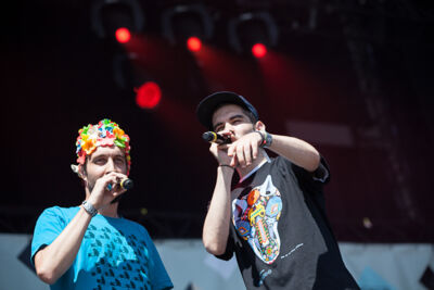 Hippocampe Fou @ Dour 2013, picture 3, photographed by Dorien Goetschalckx - FrontView Magazine