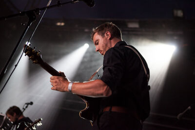 The Black Heart Rebellion @ Dour 2013, picture 2, photographed by Dorien Goetschalckx - FrontView Magazine
