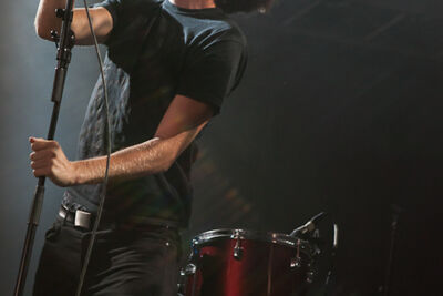 The Black Heart Rebellion @ Dour 2013, picture 8, photographed by Dorien Goetschalckx - FrontView Magazine