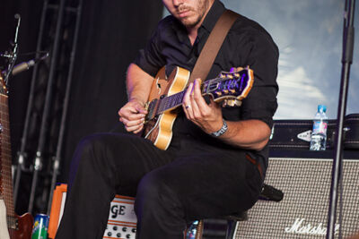 The Black Heart Rebellion @ Dour 2013, picture 9, photographed by Dorien Goetschalckx - FrontView Magazine