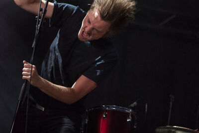 The Black Heart Rebellion @ Dour 2013, picture 22, photographed by Dorien Goetschalckx - FrontView Magazine