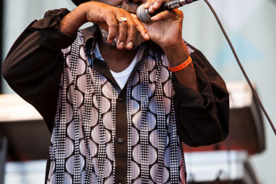 U-Roy @ Dour 2013, picture 2, photographed by Dorien Goetschalckx - FrontView Magazine