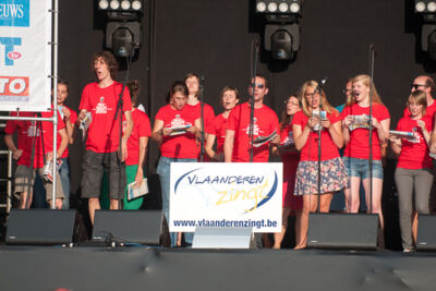 Vlaanderen zingt @ Gentse Feesten 2013, picture 11, photographed by Edwin Houdevelt - FrontView Magazine