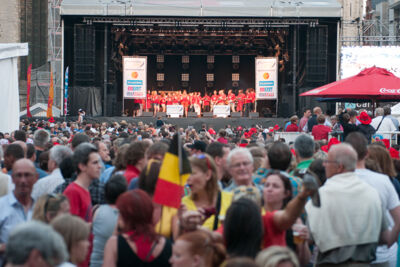 Vlaanderen zingt @ Gentse Feesten 2013, picture 22, photographed by Edwin Houdevelt - FrontView Magazine