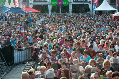 Vlaanderen zingt @ Gentse Feesten 2013, picture 42, photographed by Edwin Houdevelt - FrontView Magazine