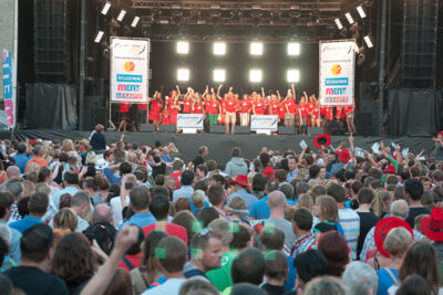 Vlaanderen zingt @ Gentse Feesten 2013, picture 44, photographed by Edwin Houdevelt - FrontView Magazine