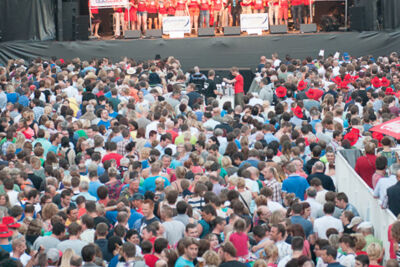 Vlaanderen zingt @ Gentse Feesten 2013, picture 48, photographed by Edwin Houdevelt - FrontView Magazine