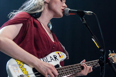 Kate Nash @ Dour 2013, picture 5, photographed by Dorien Goetschalckx - FrontView Magazine