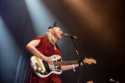Kate Nash @ Dour 2013, picture 10, photographed by Dorien Goetschalckx - FrontView Magazine
