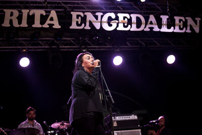 Rita Engedalen @ Blues Peer 2013, picture 8, photographed by Jurgen Aerts - FrontView Magazine