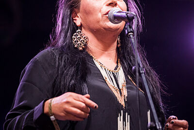 Rita Engedalen @ Blues Peer 2013, picture 9, photographed by Jurgen Aerts - FrontView Magazine