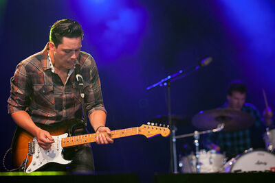 Sugar Boy and the Sinners @ Blues Peer 2013, picture 20, photographed by Jurgen Aerts - FrontView Magazine