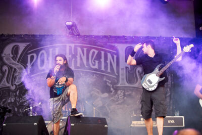 Spoil Engine @ Suikerrock 2013, picture 11, photographed by Koen Rondelez - FrontView Magazine