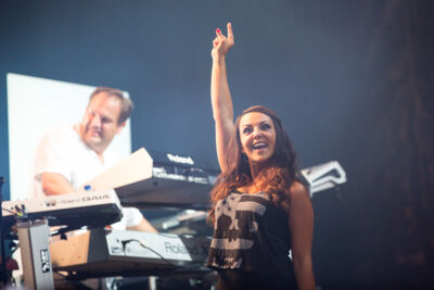 Milk Inc @ Beleuvenissen 2013, picture 7, photographed by FrontView Magazine