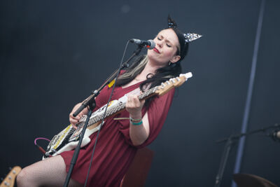 Kate Nash @ Zwarte Cross 2013, picture 10, photographed by Dorien Goetschalckx - FrontView Magazine