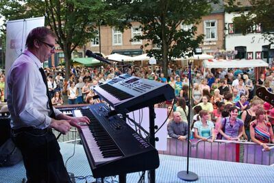 Wim Leys & @ Fundum - Vlaanderen Zingt @ Bornem, picture 3, photographed by James Van Roosbroeck - FrontView Magazine