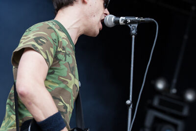 The Thermals @ Zwarte Cross 2013, picture 7, photographed by Dorien Goetschalckx - FrontView Magazine