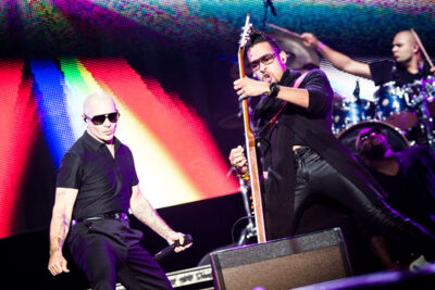 Pitbull @ Lokerse Feesten, picture 3, photographed by Tom Stessens - FrontView Magazine