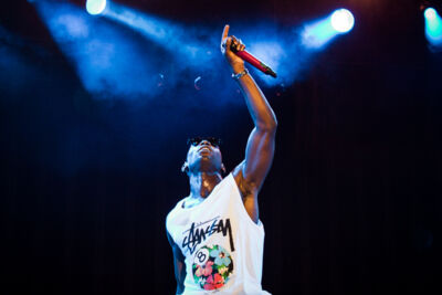 Tinie Tempah @ Lokerse Feesten, picture 2, photographed by Tom Stessens - FrontView Magazine