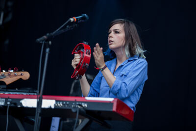 La Femme @ Ronquières Festival 2013, picture 5, photographed by Dorien Goetschalckx - FrontView Magazine