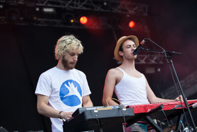 La Femme @ Ronquières Festival 2013, picture 9, photographed by Dorien Goetschalckx - FrontView Magazine