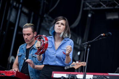 La Femme @ Ronquières Festival 2013, picture 20, photographed by Dorien Goetschalckx - FrontView Magazine