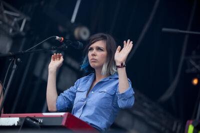 La Femme @ Ronquières Festival 2013, picture 21, photographed by Dorien Goetschalckx - FrontView Magazine