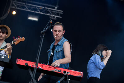 La Femme @ Ronquières Festival 2013, picture 26, photographed by Dorien Goetschalckx - FrontView Magazine