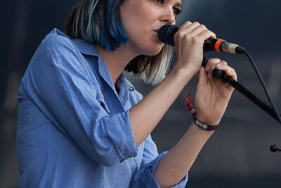 La Femme @ Ronquières Festival 2013, picture 29, photographed by Dorien Goetschalckx - FrontView Magazine