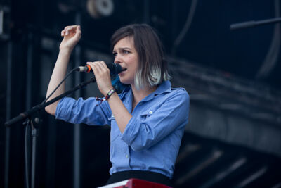 La Femme @ Ronquières Festival 2013, picture 30, photographed by Dorien Goetschalckx - FrontView Magazine
