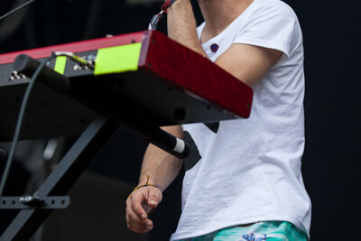 La Femme @ Ronquières Festival 2013, picture 36, photographed by Dorien Goetschalckx - FrontView Magazine